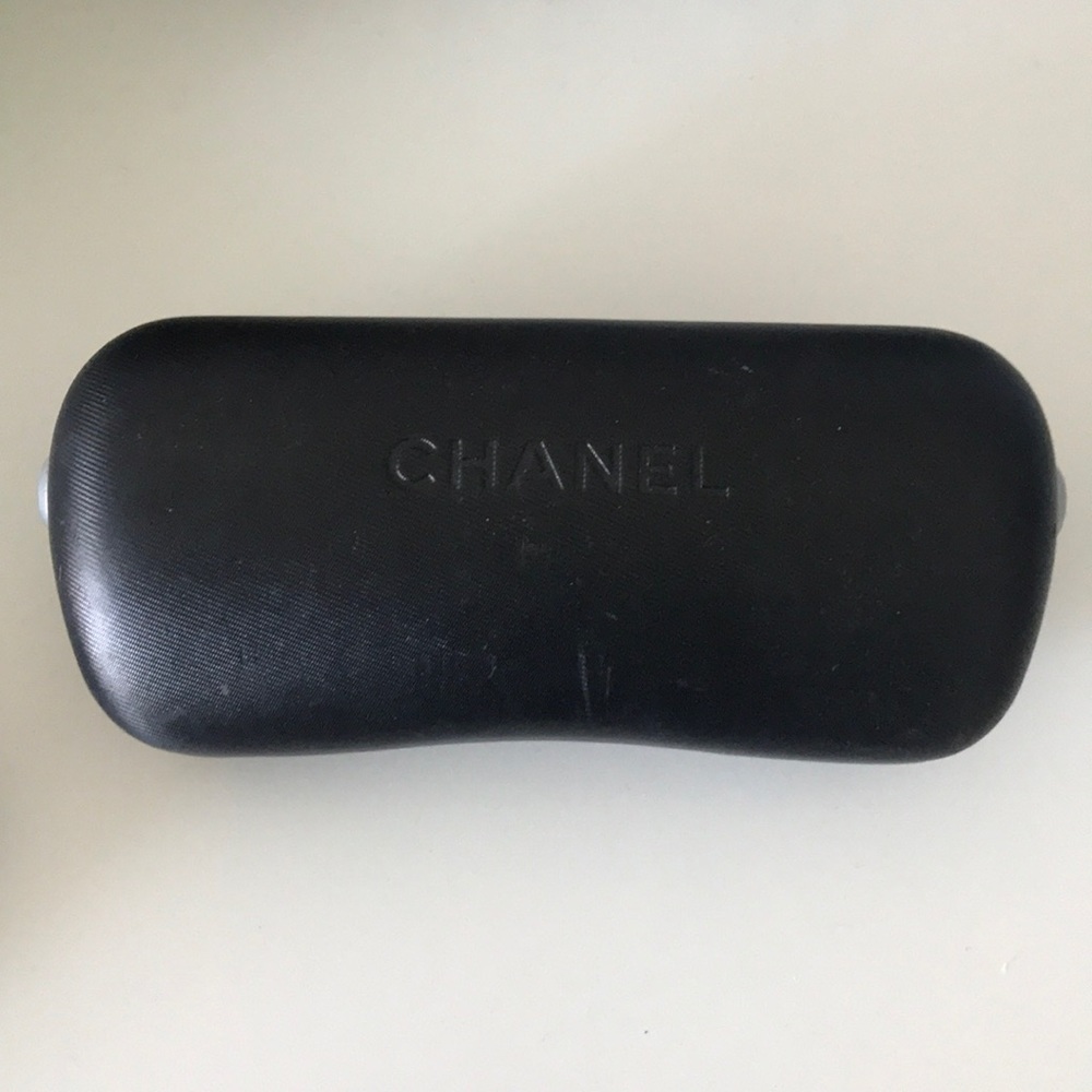 Black Chanel Sunglasses case